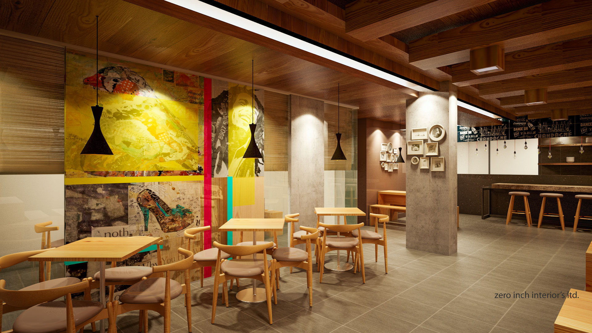 Cafe Design in bangl