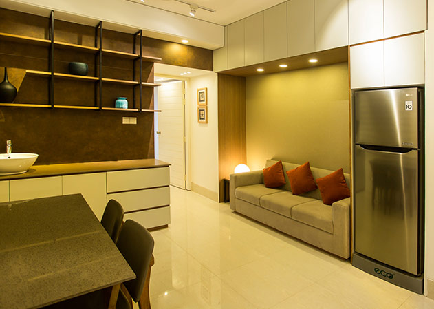 Studio Apartment Interior Design in Dhaka.