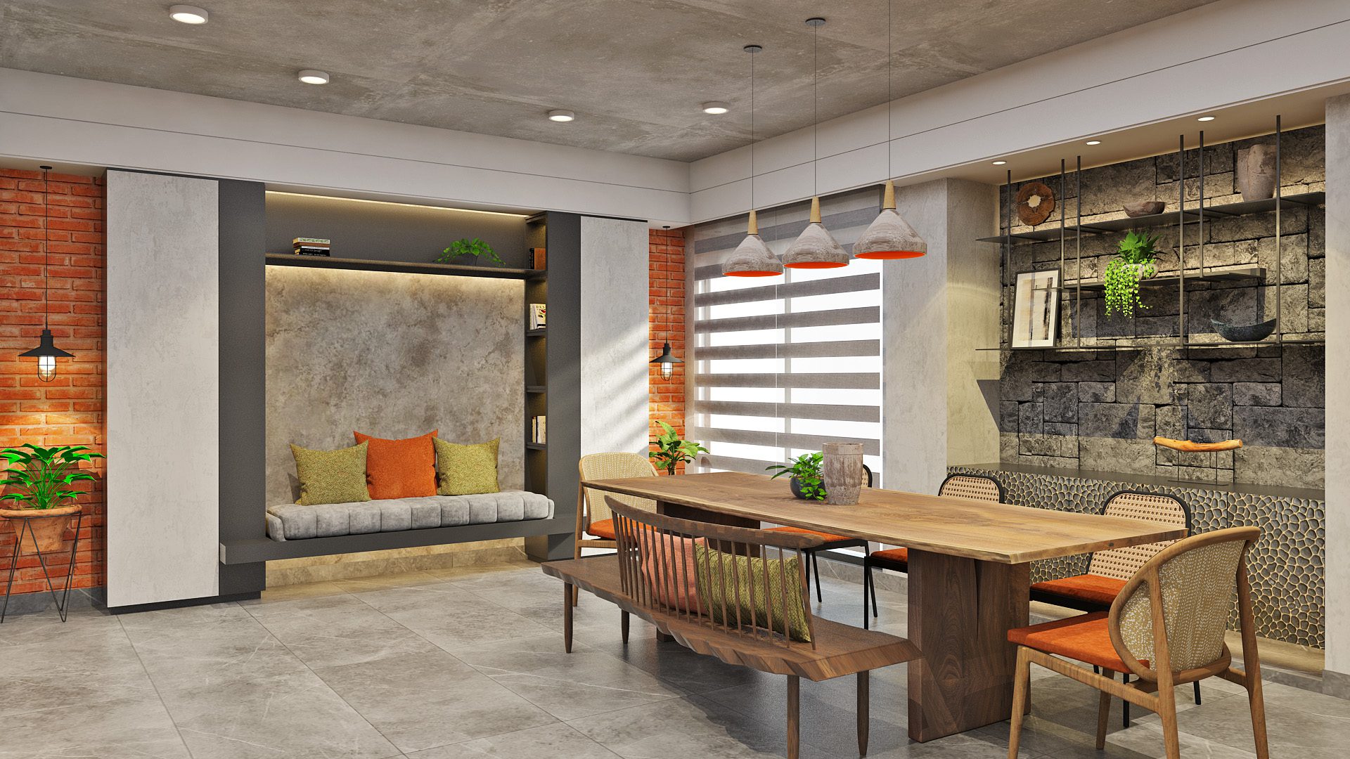 apartment interior design styles-Dining_04