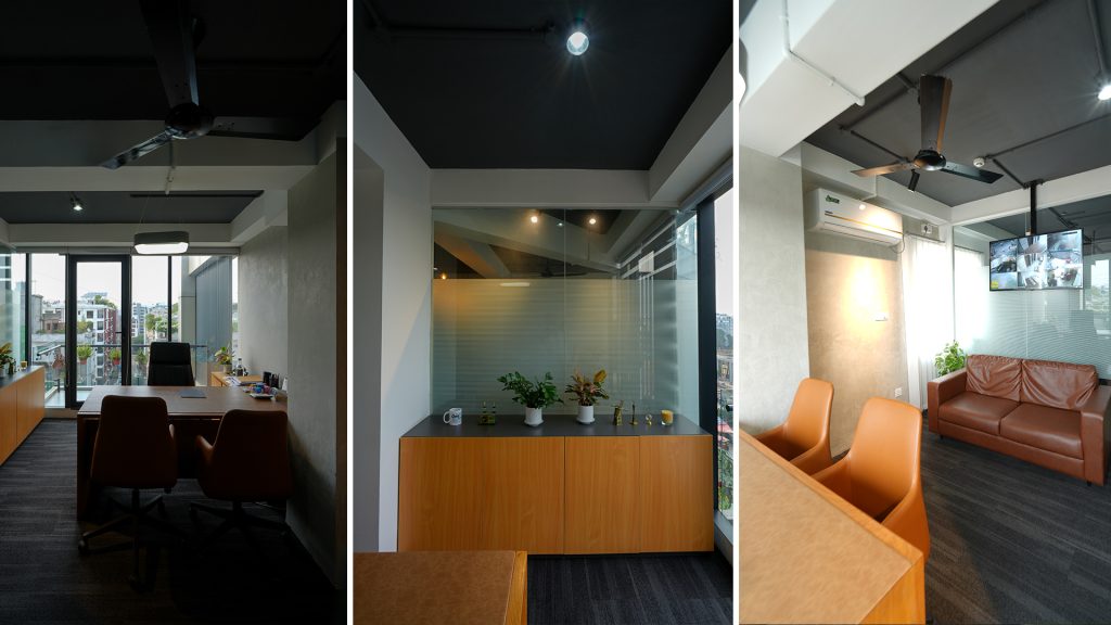 sleek corporate Office Interior Design