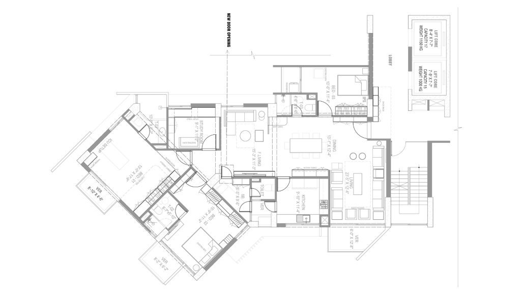 View of Minimalist Apartment Design: Elegant 25-Day Transformation