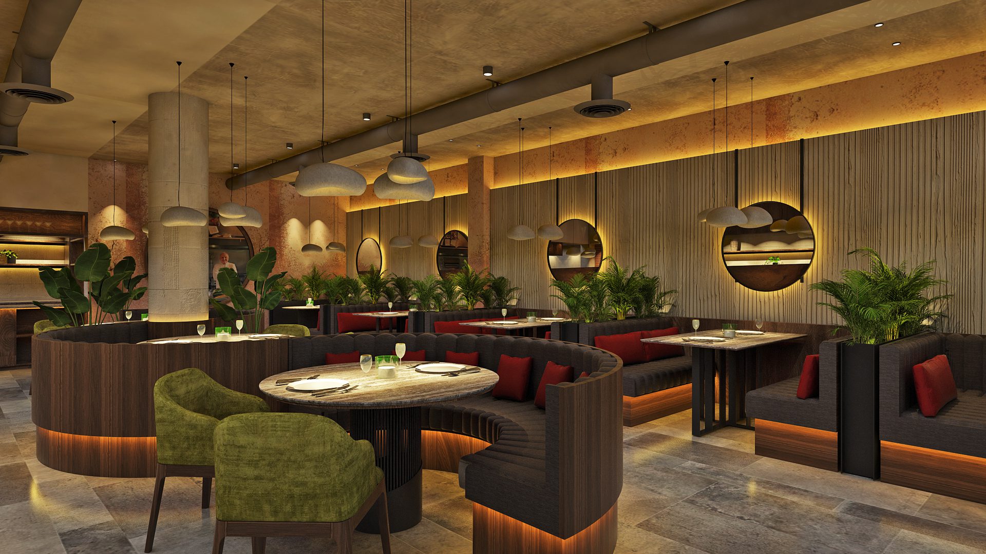restaurant interior design dhaka