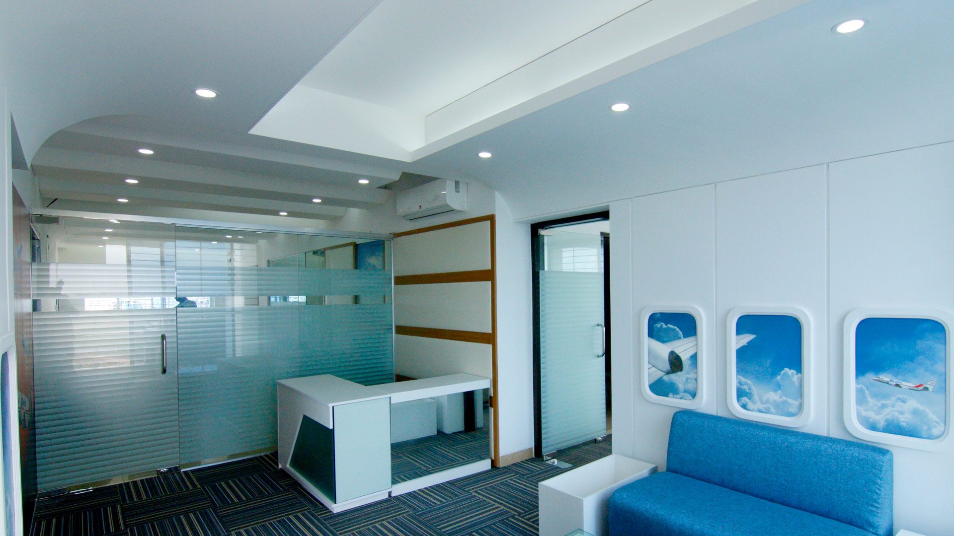 Airlines Office Interior Design dhaka