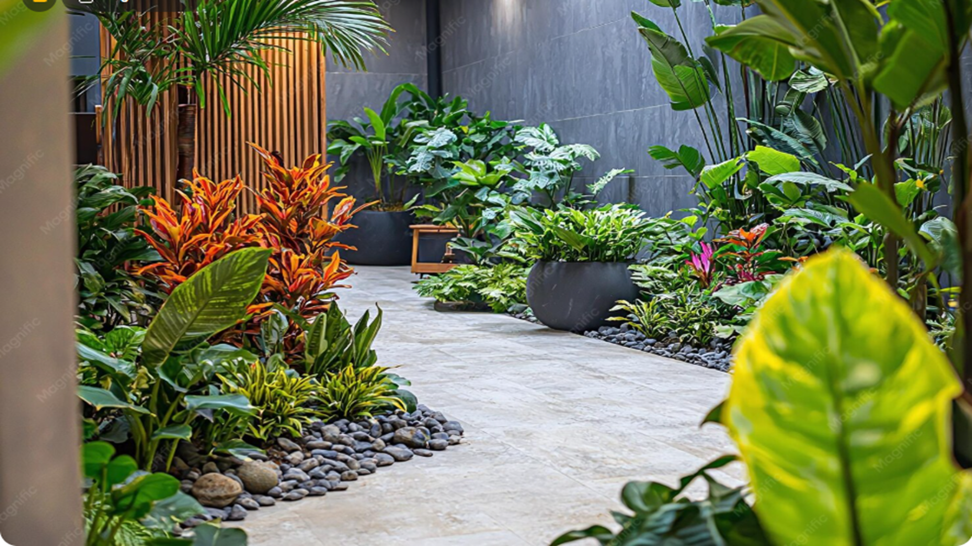 Indoor Tropical Gardens