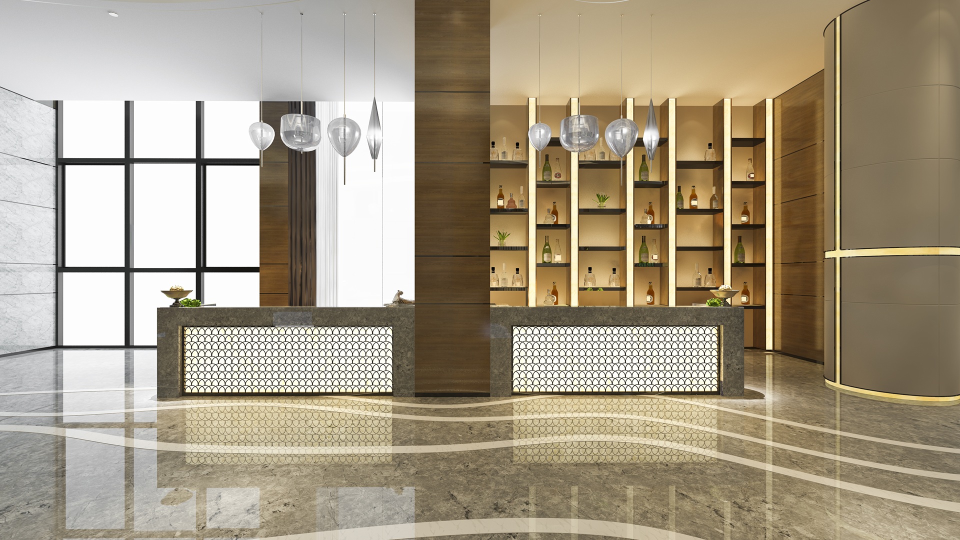 Open-Air Lobby Design