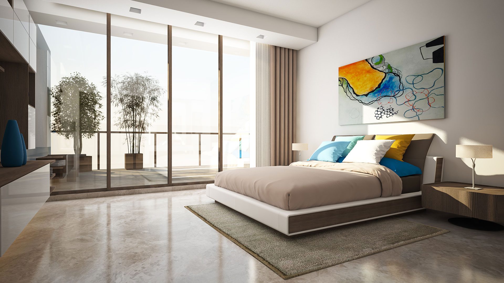 master bedroom interior