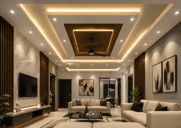 Modern False Ceiling Interior Design