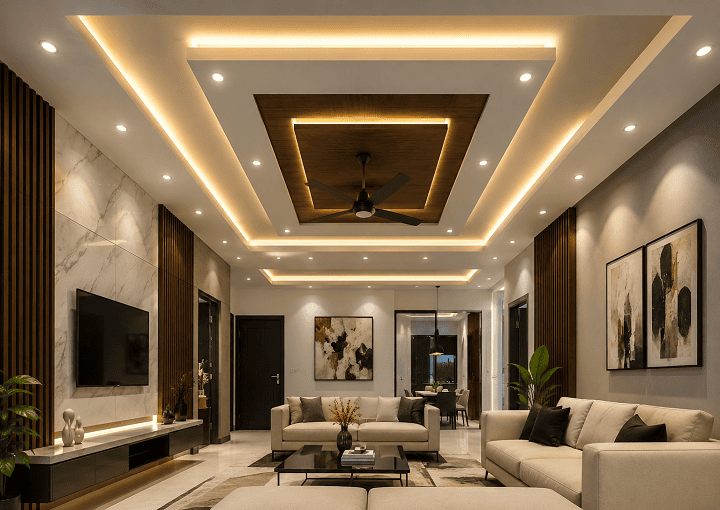Modern False Ceiling Interior Design